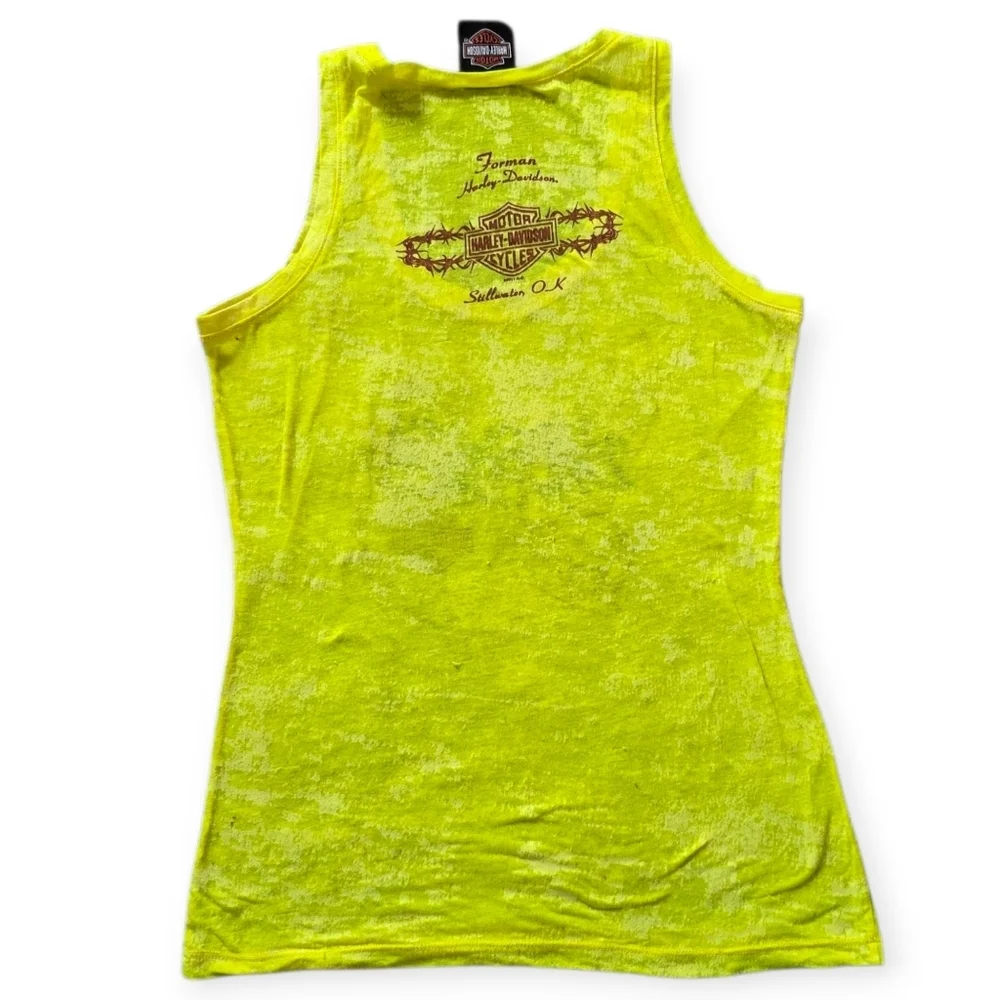 Rare Forman Harley-Davidson Women’s Tank Top – Stillwater OK (Closed Dealership) - Picture 2 of 8